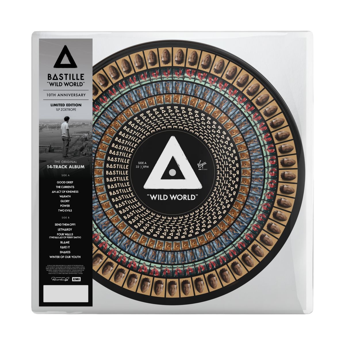 Bastille - "Wild World" 10: 1LP Zoetrope