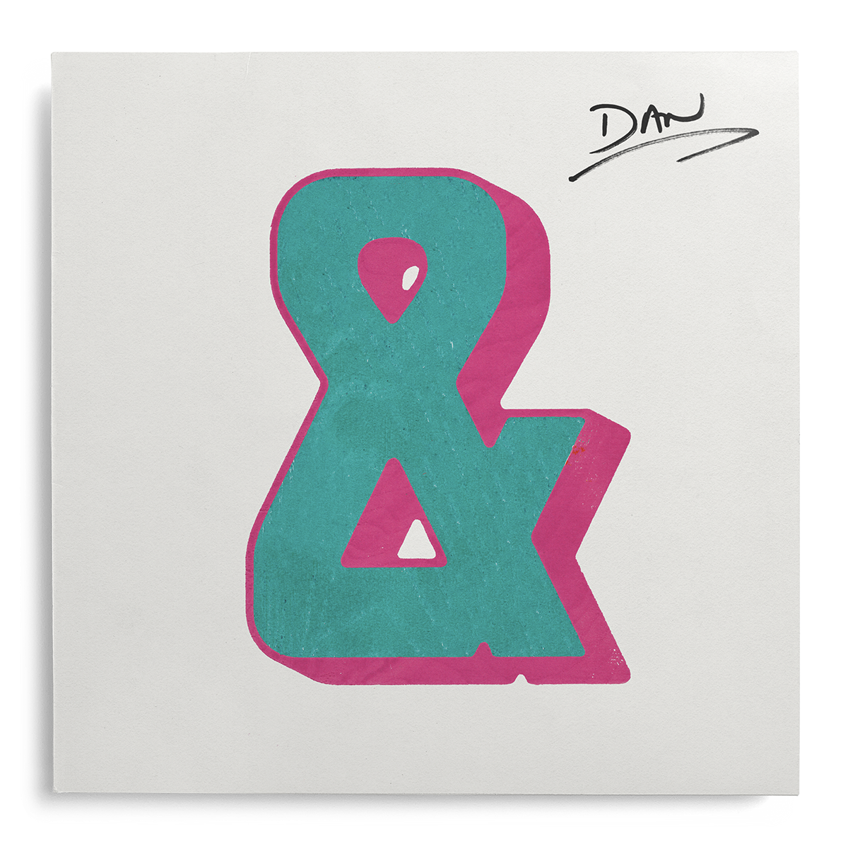 Bastille - "&" - Signed Artcard